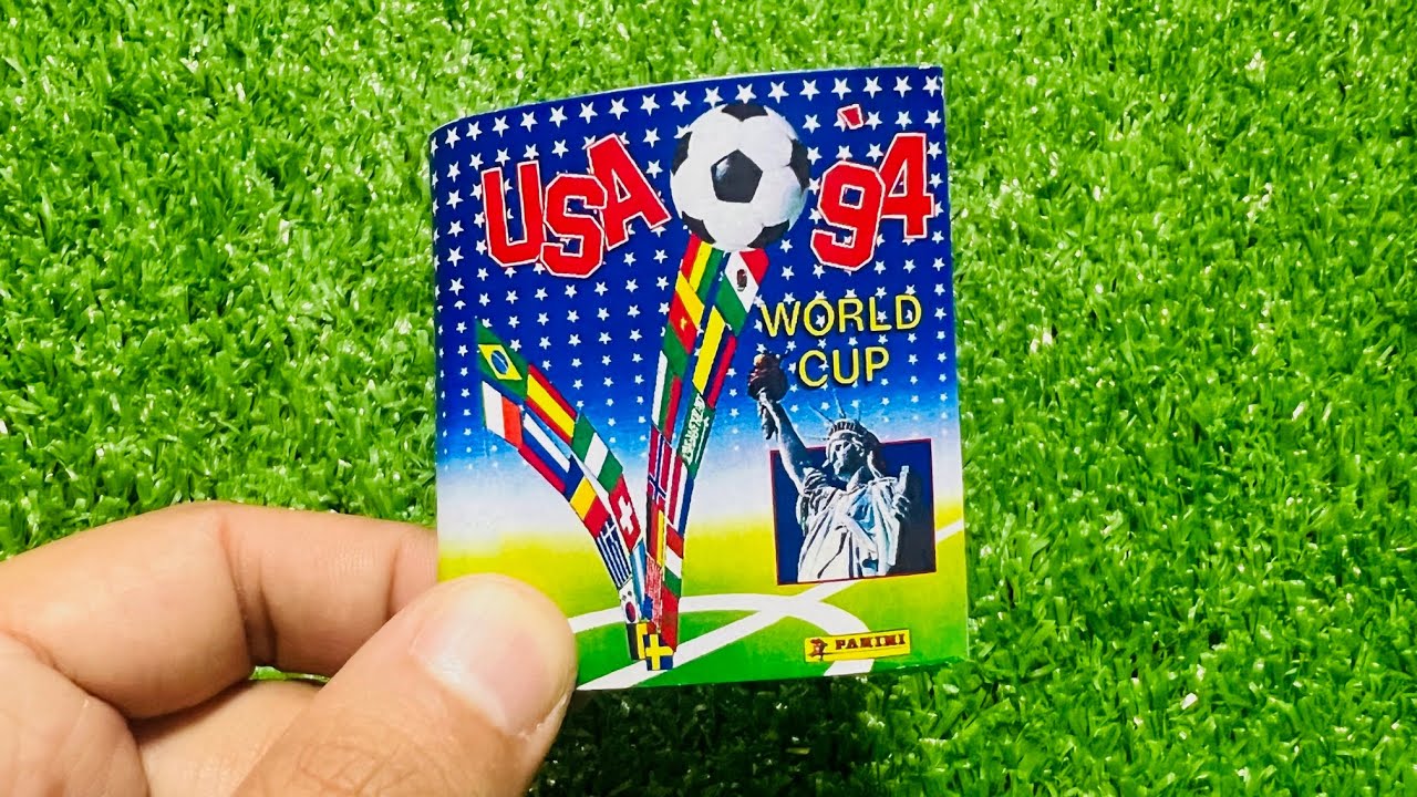 TUTORIAL MINI ALBUM USA 1994 🇺🇸⚽