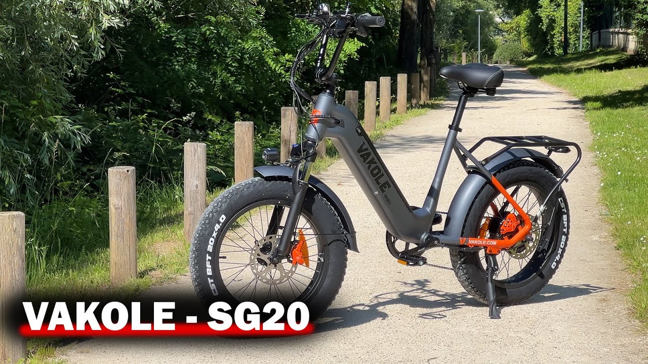 VAKOLE SG20 - Vélo AE avec + de 40km d'autonomie sans aucun effort !