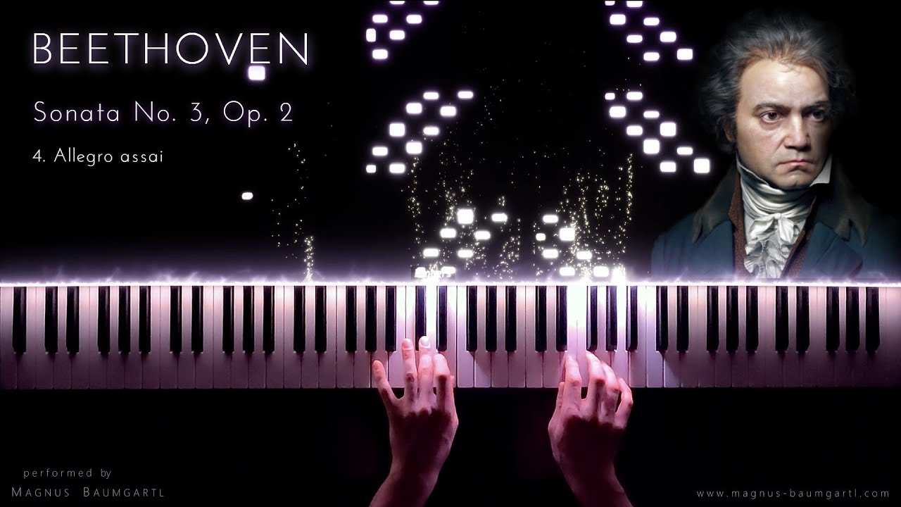 Beethoven - Sonata No. 3 in C Major, Op. 2 (4. Allegro assai)