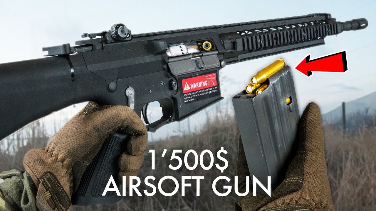 Playing with the most Realistic Airsoftgun - $1500