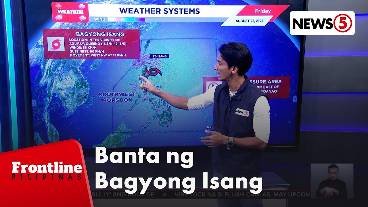 Bagyong Isang, nag-landfall sa Luzon | Frontline Pilipinas