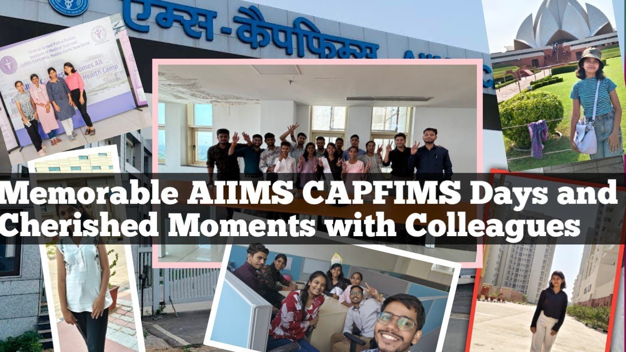 Мой путь в качестве государственного служащего в AIIMS CAPFIMS 🤗