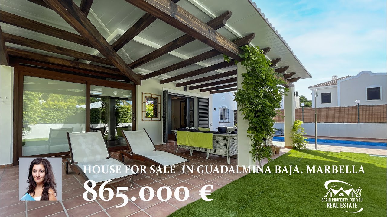 Guadalmina Baja. House for sale in Marbella.