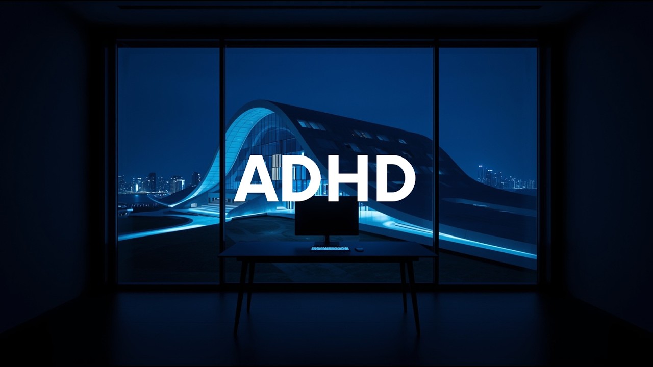 Deep Focus Music for ADHD | Stable Rhythm for Night Work