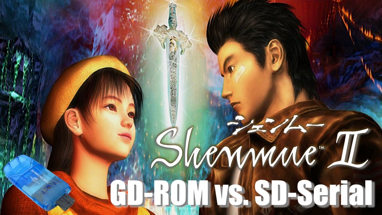 [Сравнение] Shenmue 2 - Sega Dreamcast GD-Rom vs SD card Serial
