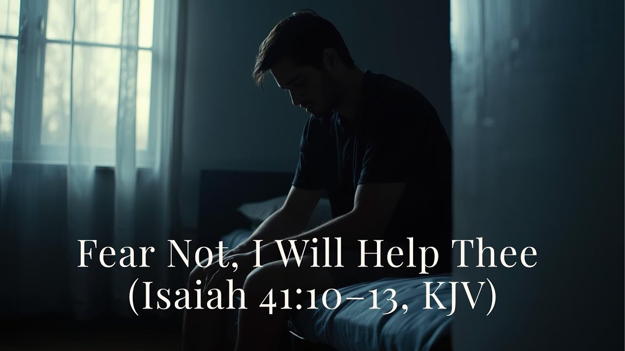 Fear Not, I Will Help Thee | Isaiah 41:10–13 (KJV) | Christian Encouragement Song