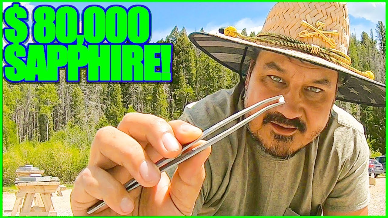 Sapphire gemstone Mining Where $80,000 Sapphire was Found