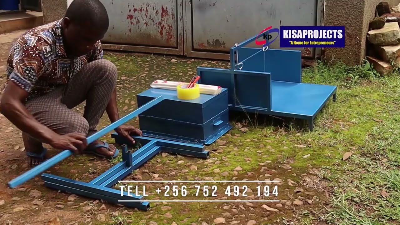 DISASSEMBLING A SOAP CUTTER FOR TRANSIT TO OTHER COUNTRIES