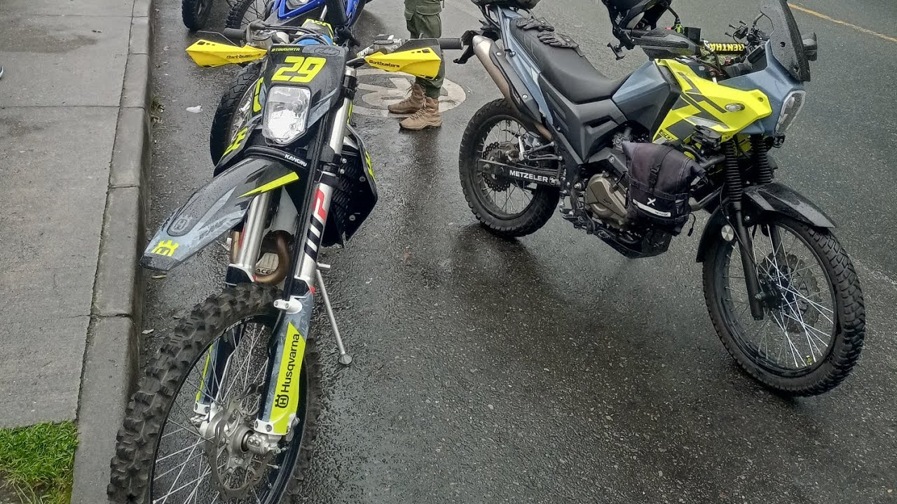 practicando en TT200 akt 