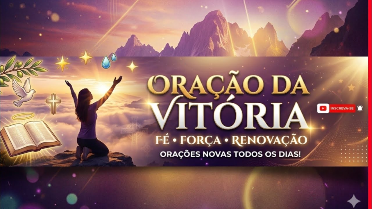 ORAÇÃO DA VITÓRIA!!! está ao vivo!