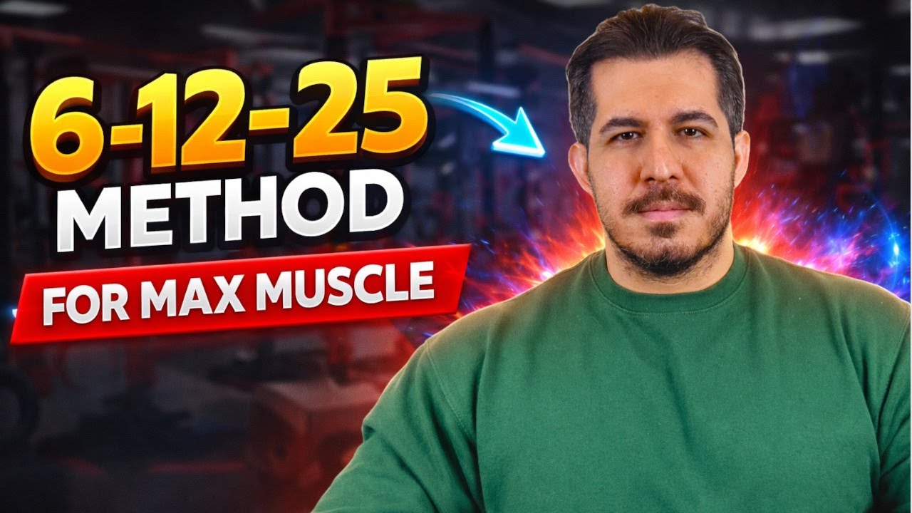 6 12 25 training system | Strength + Muscle size + Endurance