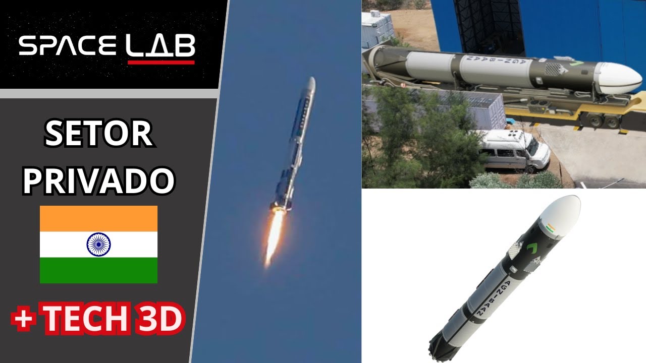Agnibaan: o PRIMEIRO MOTOR de foguete MONOLÍTICO impresso em 3D (a revolução espacial)