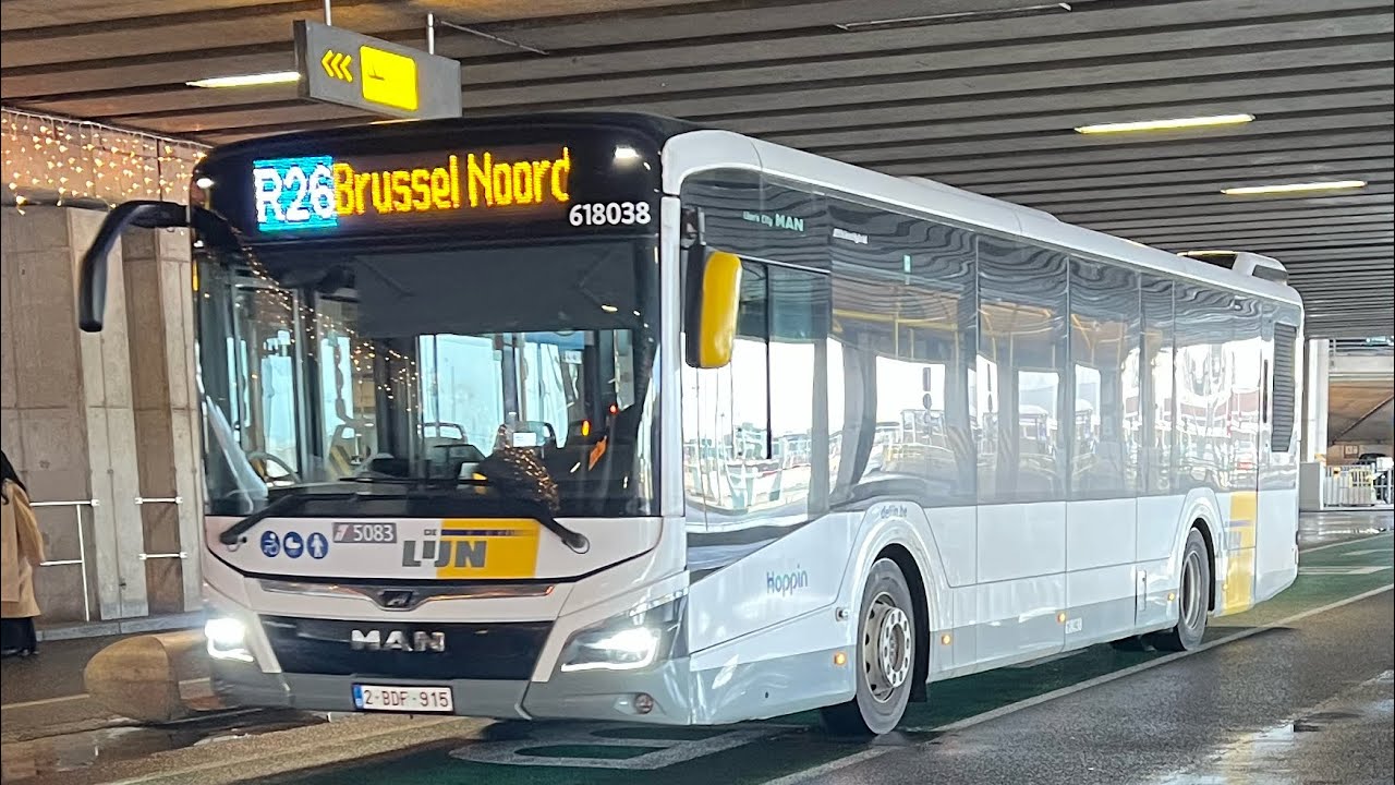 MAN Lion’s City 12 EH €6 (2021) VOITH 618038 Delijn De Voeght Hansea 🇧🇪