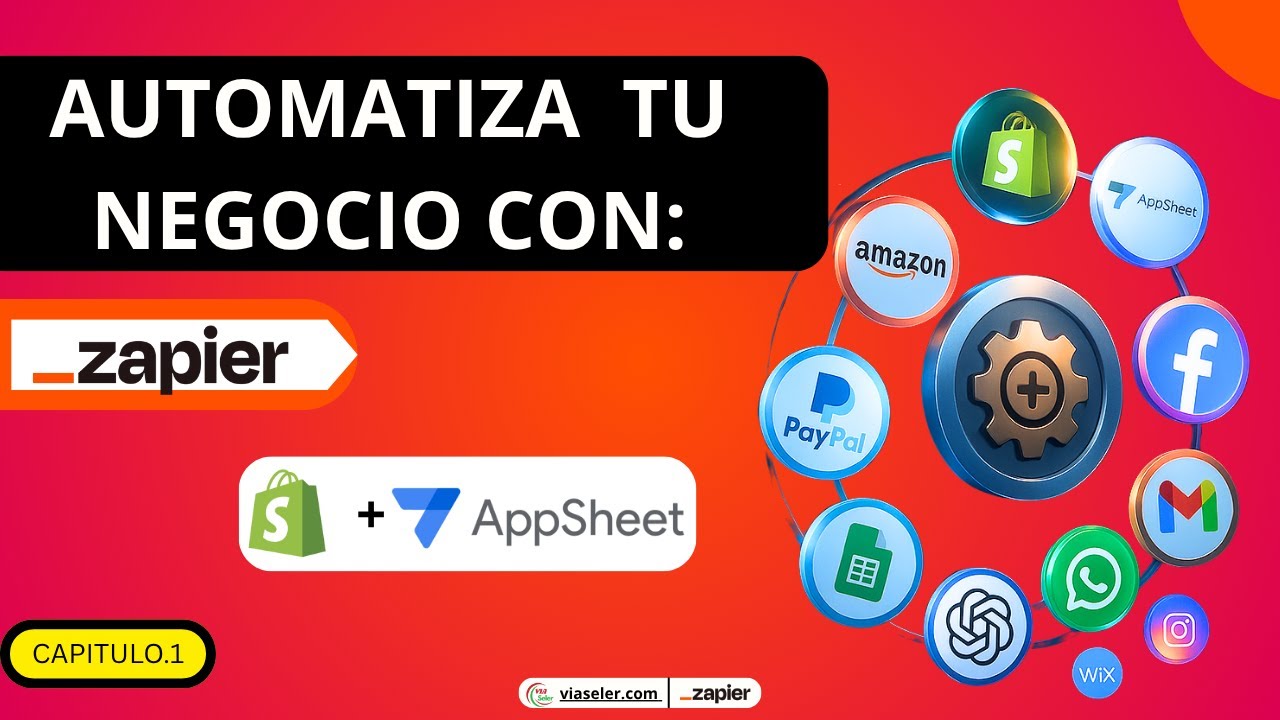 Automatiza tus ventas conecta Shopify con AppSheet usando Zapier cap.1