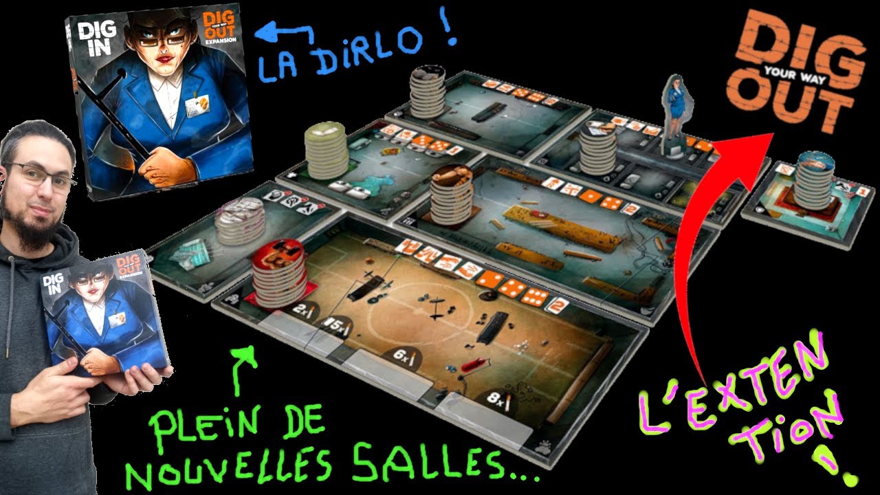 Dig Your Way Out : Extension Dig In - (Simide-Dimetrievski/Borderline) Unboxing et aperçu !