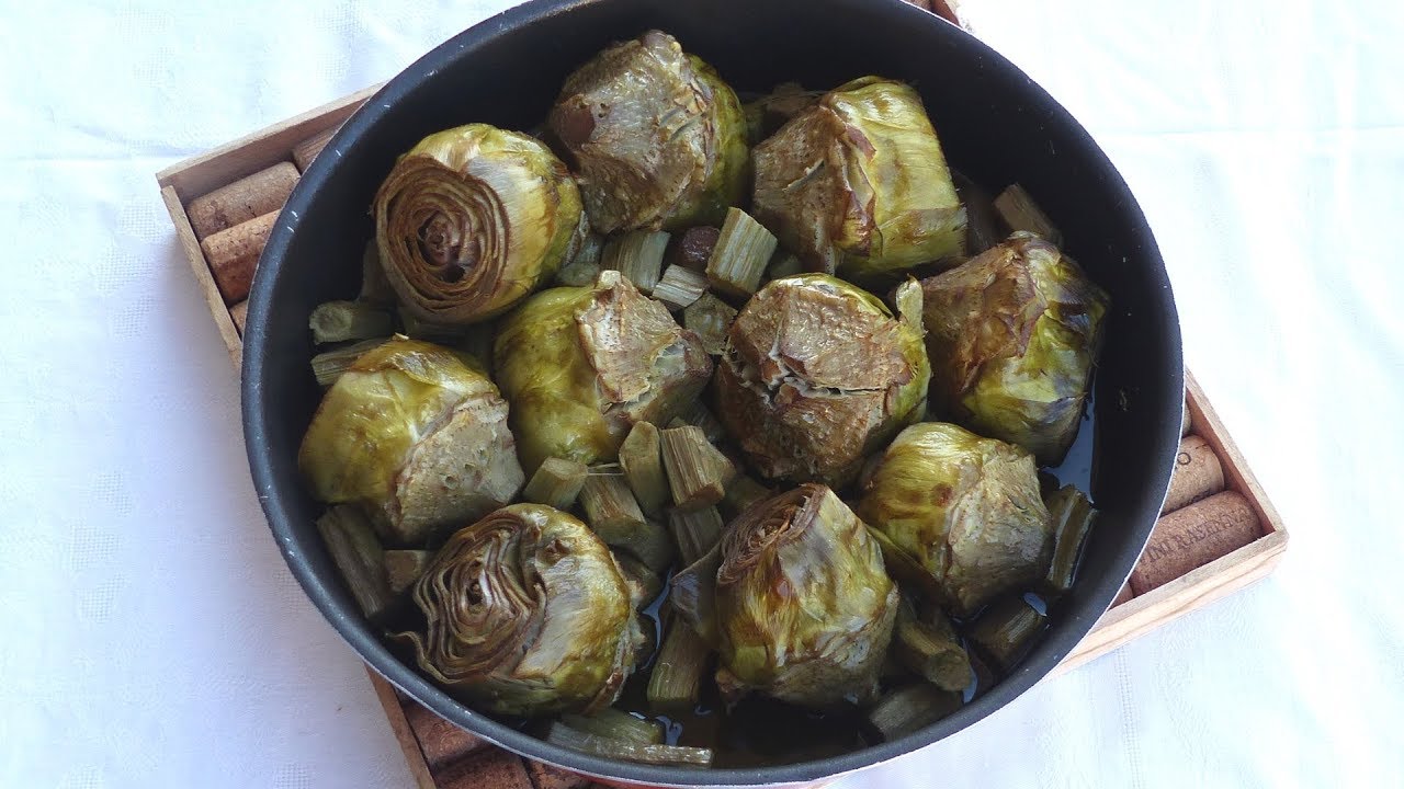 CARCIOFI ALLA ROMANA AL FORNO Buonissimi!!  - RICETTE DI GABRI