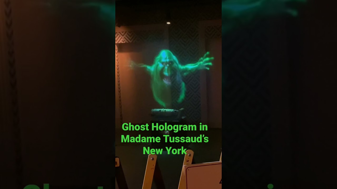 Ghost Hologram in Madame Tussaud&rsquo;s New York, USA