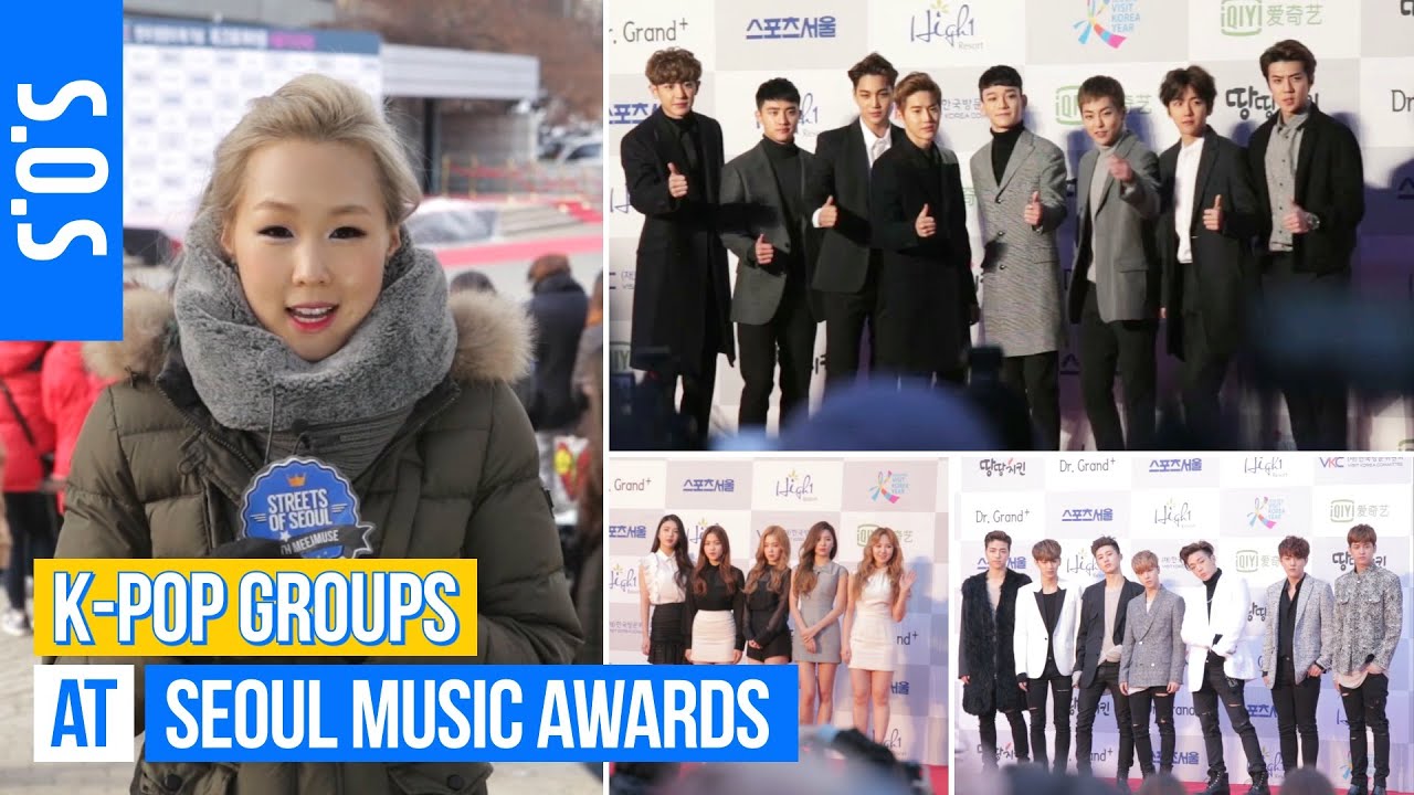 SOS: Korean K-Pop Fan Interviews at the Seoul Music Awards! 케이팝 서가대 팬 인터뷰 | MEEJMUSE