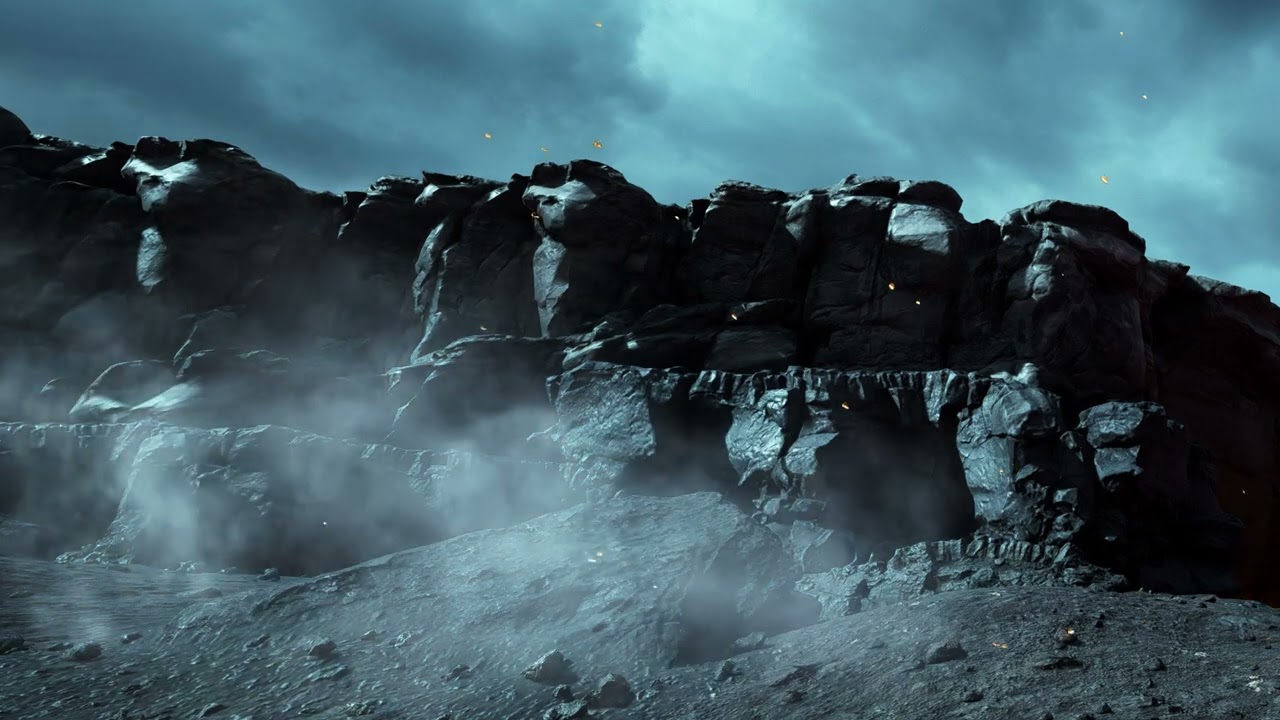 4K Sullust Stone Landscape | Star Wars Ambient Sounds Near Imperial Factory for 10 Hours