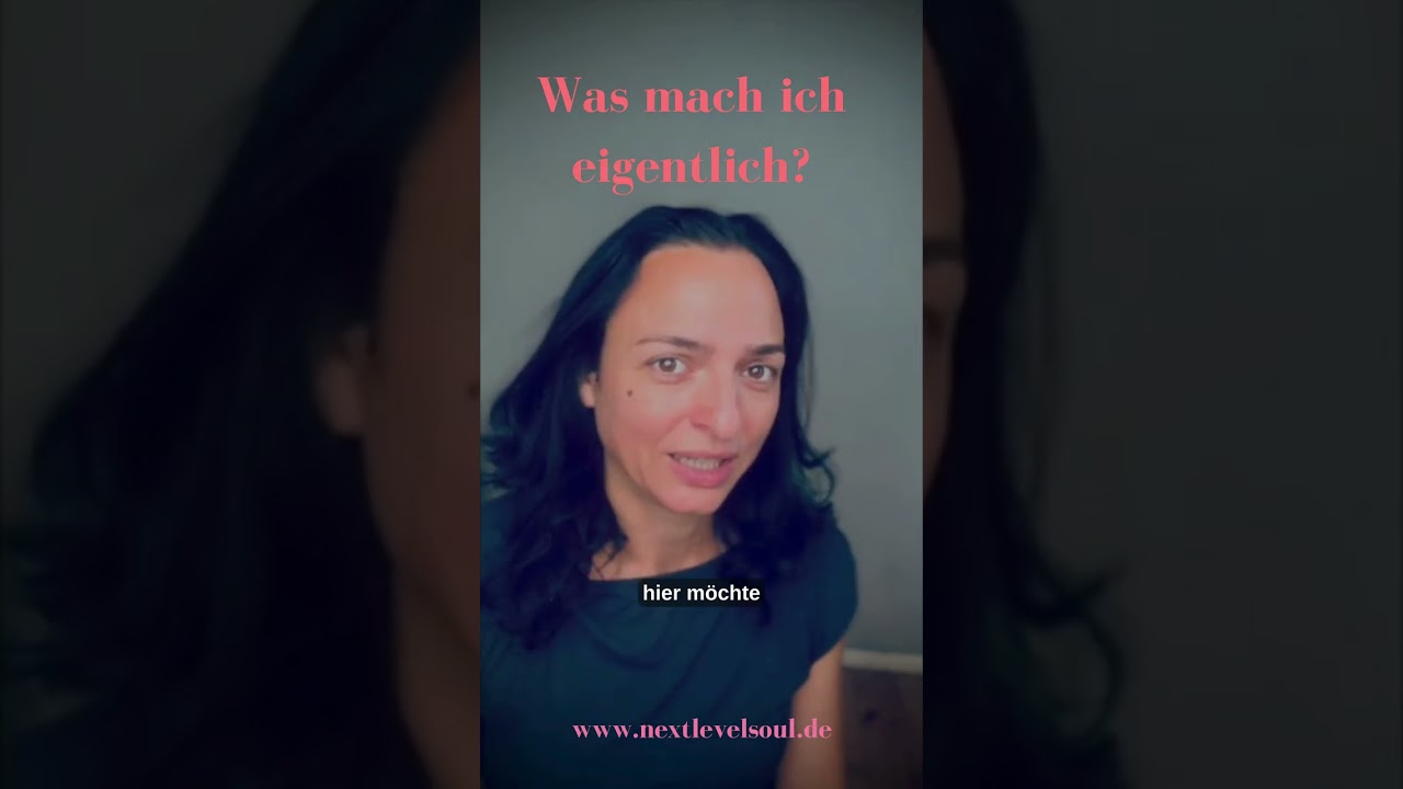 Was mache ich eigentlich