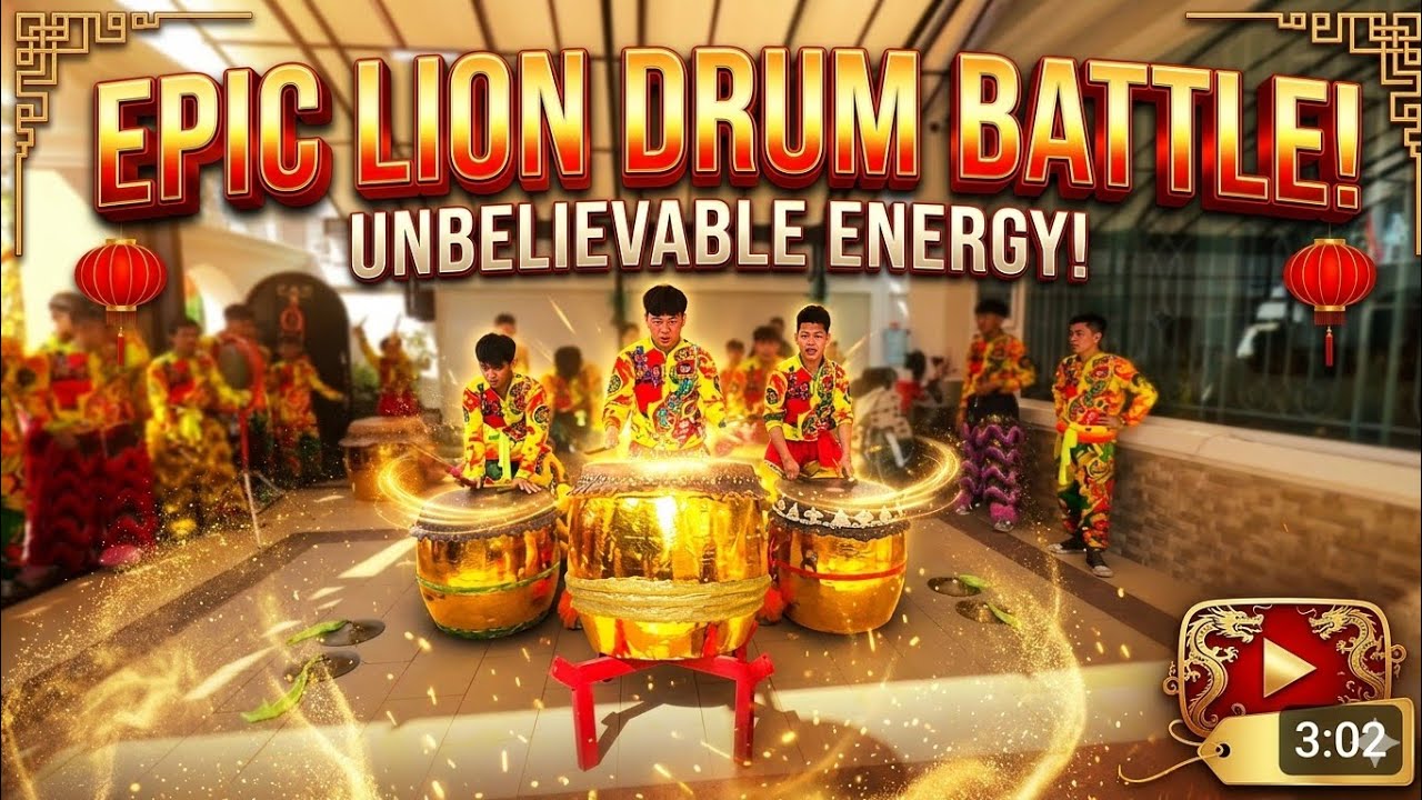 Drummers of the Mong Sai Kung Sun Thang Group 🧧