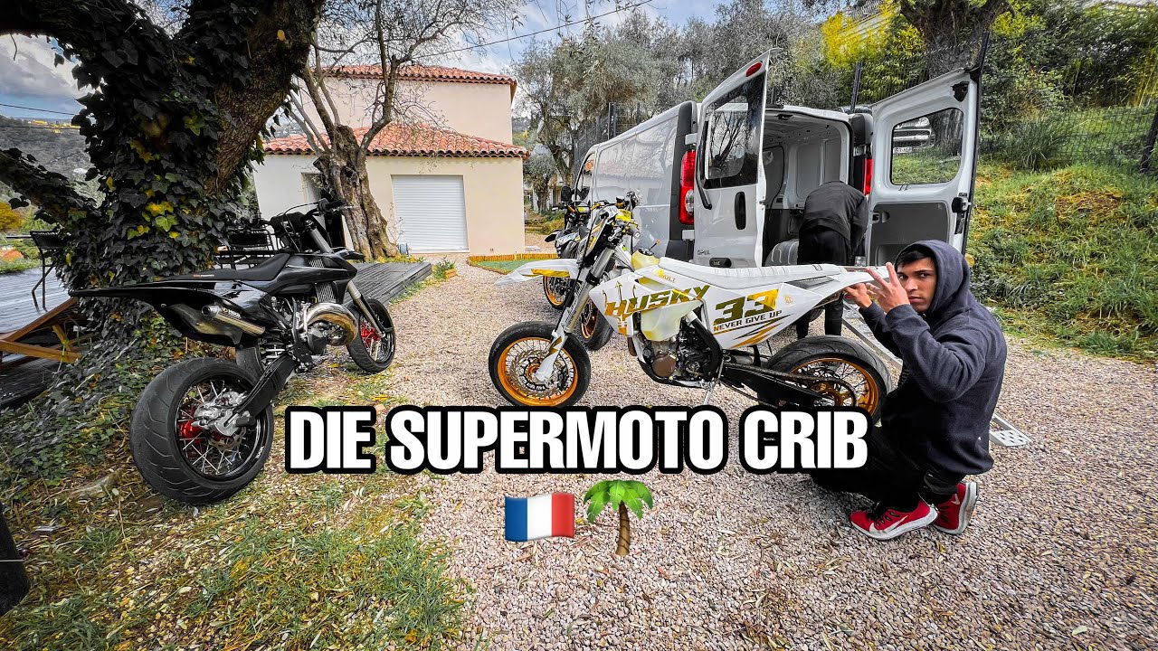 SUPERMOTO TRIP NACH FRANKREICH!🏝