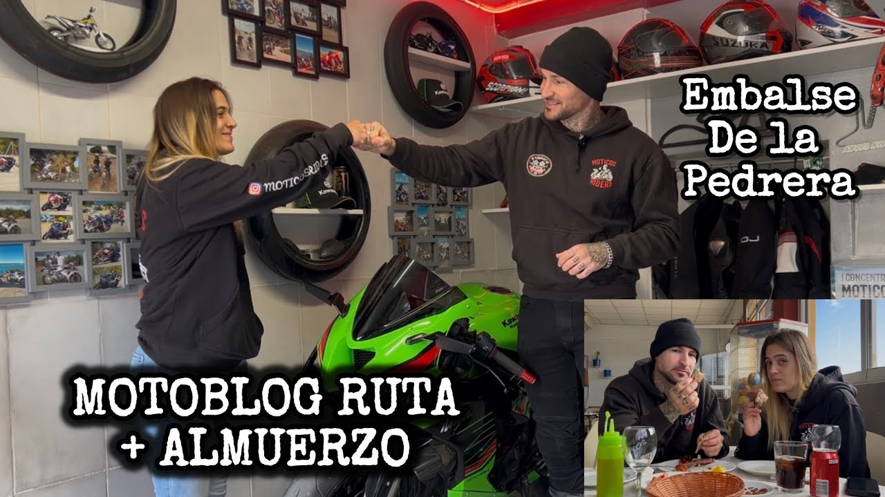 Motoblog ruta + almuerzo “Embalse de la Pedrera” un día en moto con nosotros 