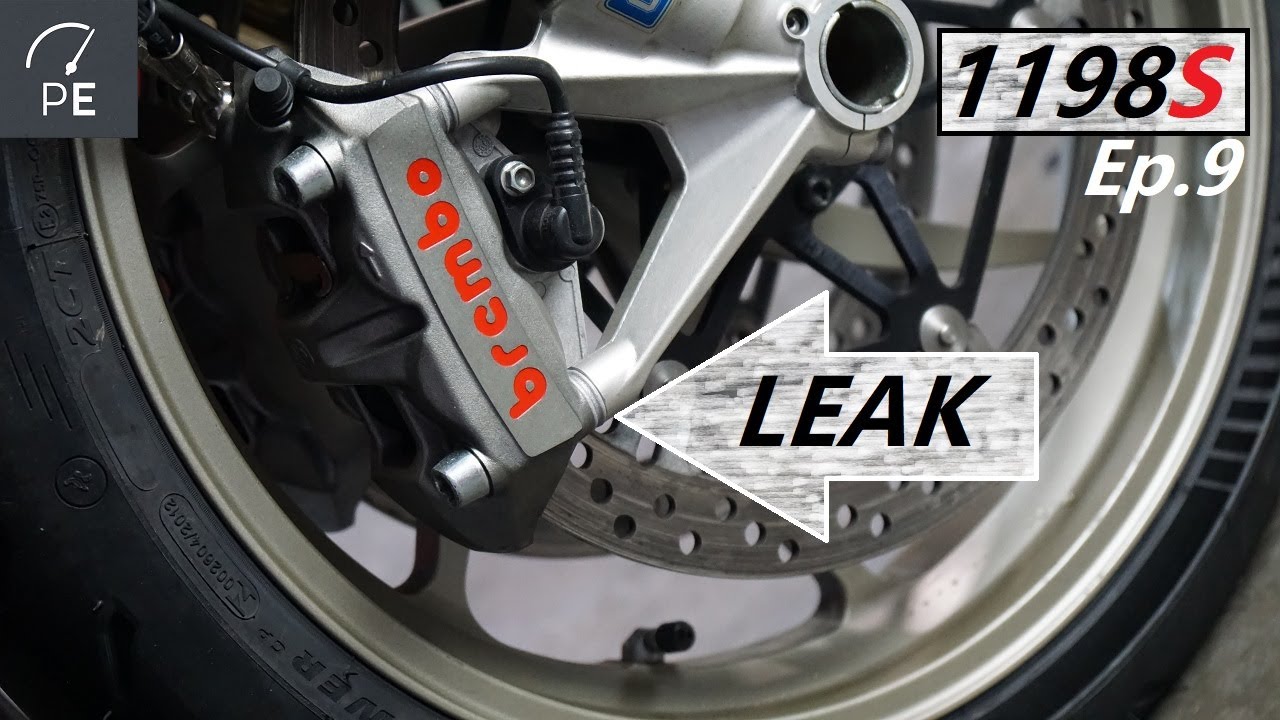 2009 Ducati 1198S | Ep.9 | LEAKING Brembo M4 Caliper FIX!