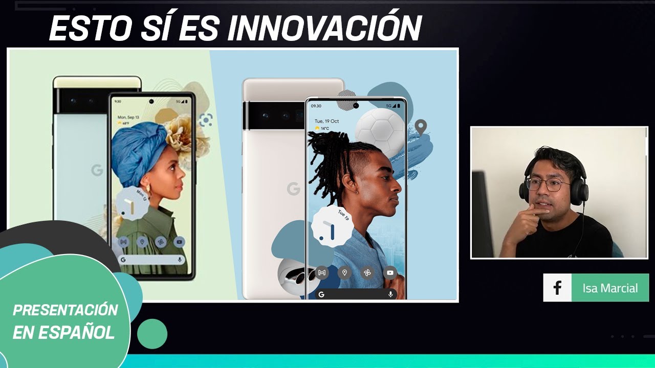 Google MUESTRA SU PODER de IA con Pixel 6 y 6 Pro | Presentación en español