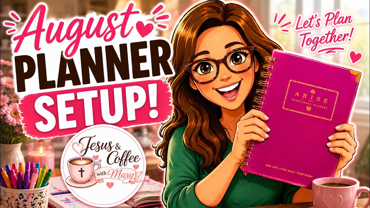 August Planner Setup 2026 | Faith Planning With My Arise Planner