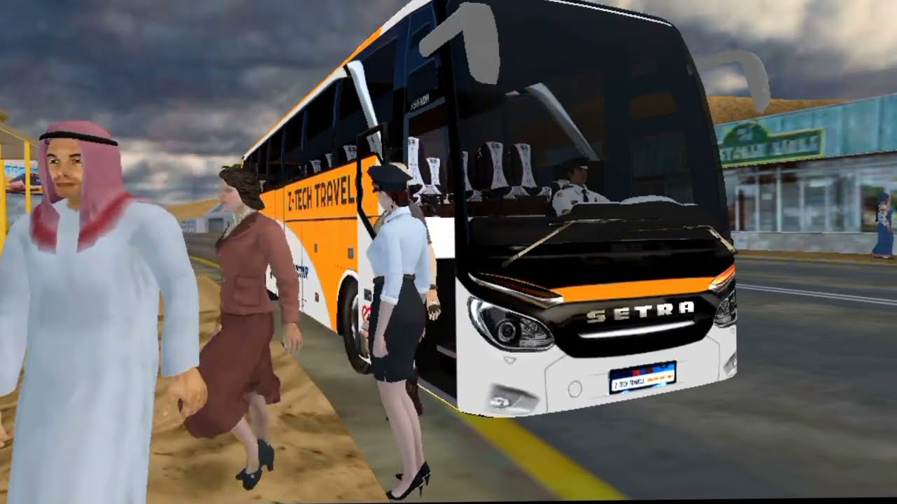 Offroad Bus Sim Driving Game 🔥😲 | Android Gameplay 😨😱