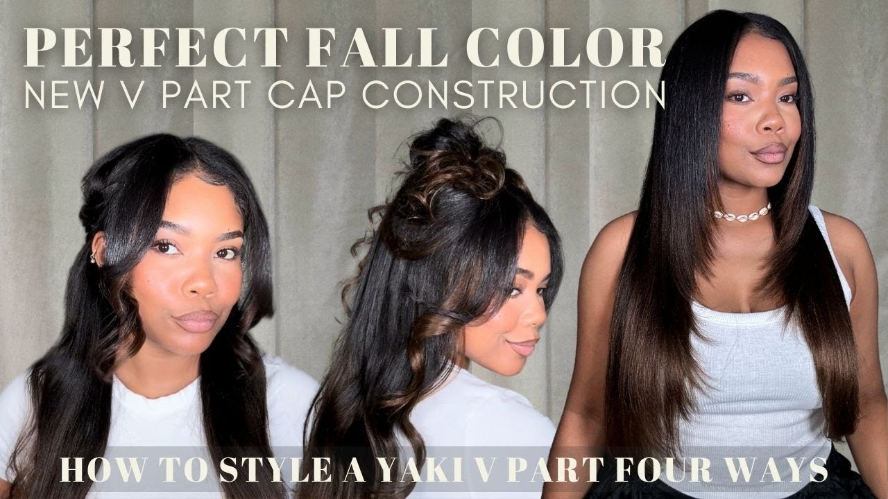GAME CHANGER🔥New V-PART Upgrade!!Drawstring&EasiContour&Magic V-line +3 STYLES| Nadula Hair
