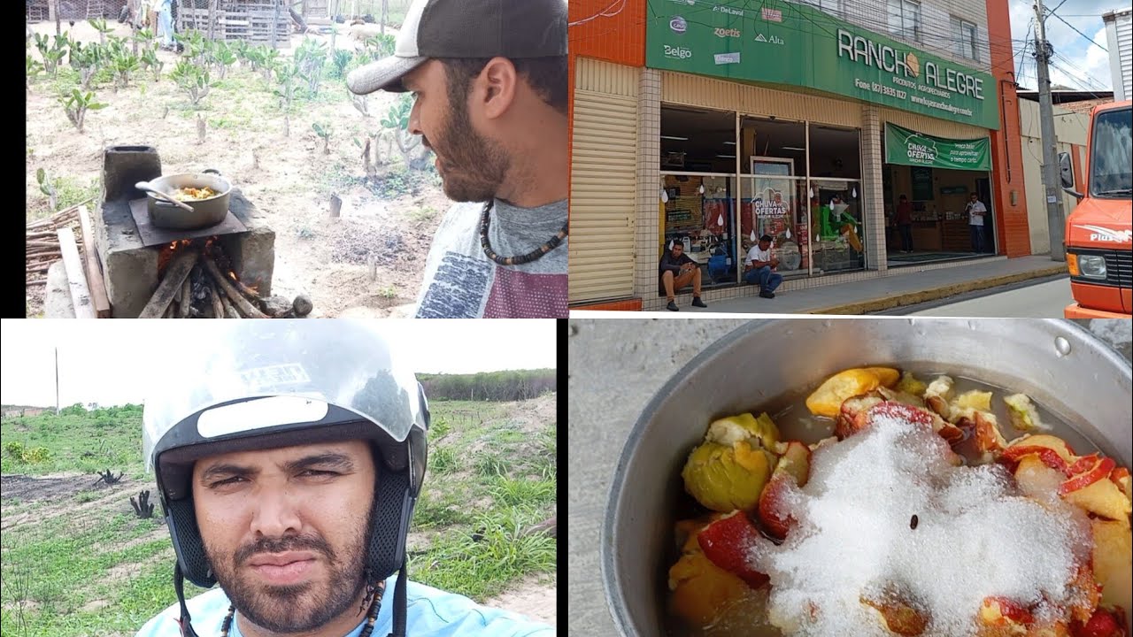 TIVE QUE IR NAS PRESSAS PRA RUA/ FIZ  DOCE DE CAJU PRA LANCHAR!