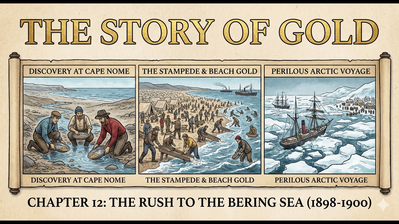 The Story of Gold Chapter 12: The Rush to the Bering Sea (1898-1900) (Podcast Style)
