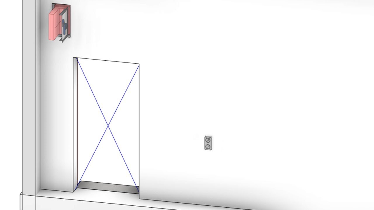 ADDING 3D MODEL LINES TO REC PENETRATION#revit #revitfamily #revit_2022 #revitbim #detailing