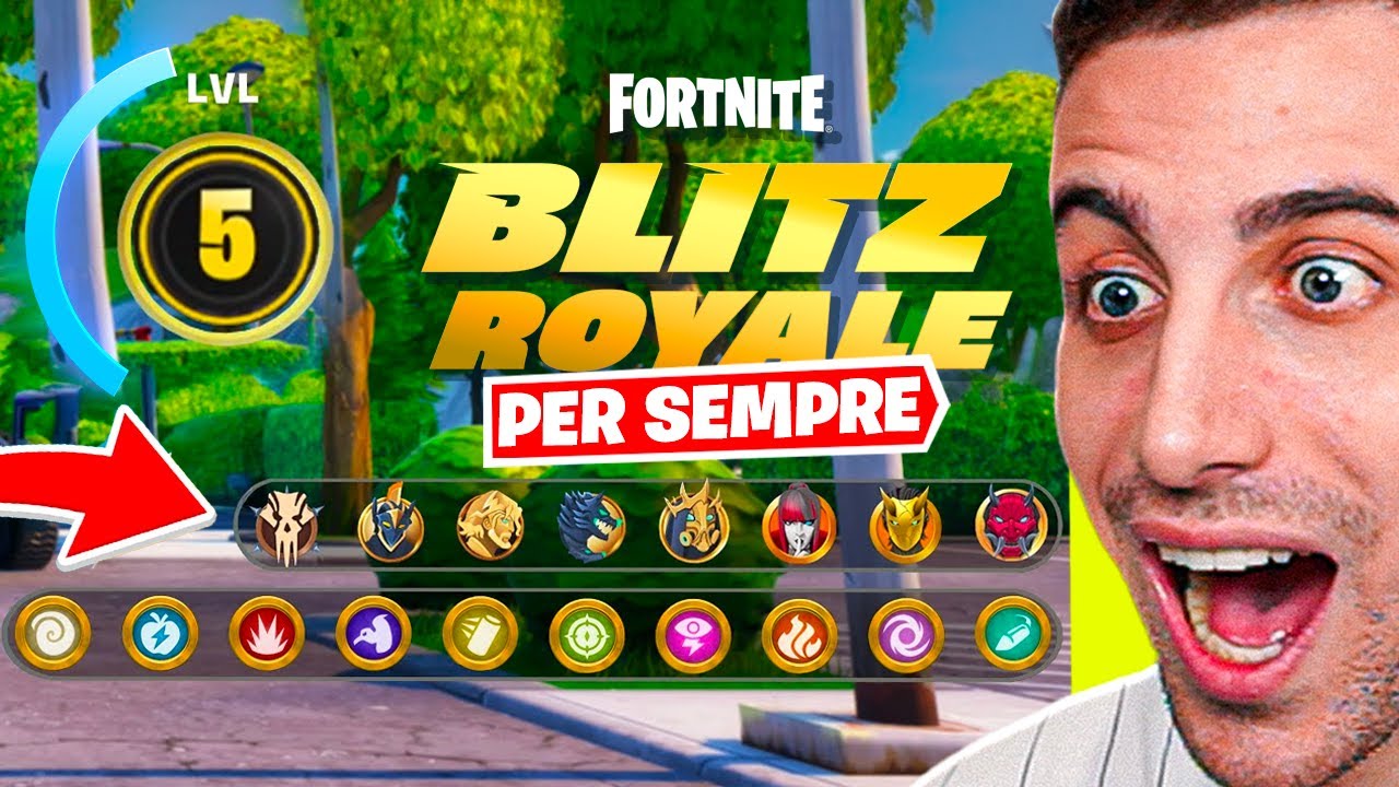 La Modalità ROTTA Rimarrà PER SEMPRE! *Blitz Royale* Fortnite ITA!