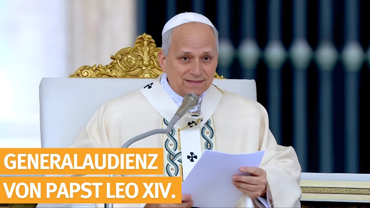 Generalaudienz mit Papst Leo XIV.,  Petersplatz im Vatikan - 18.03.2026