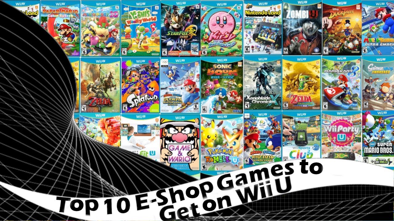 Top 10 Eshop Games to get on Wii U