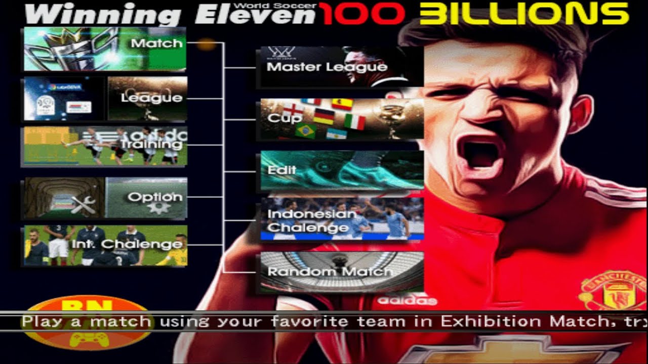 Winning Eleven 10 - 100 Billion BN Games 2017/18
