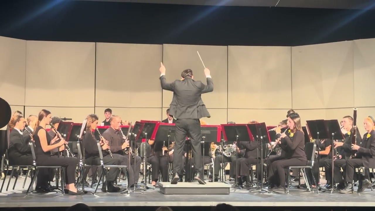 Merritt island high school | Spring concert 2025 |  David Maslanka - Give us this day