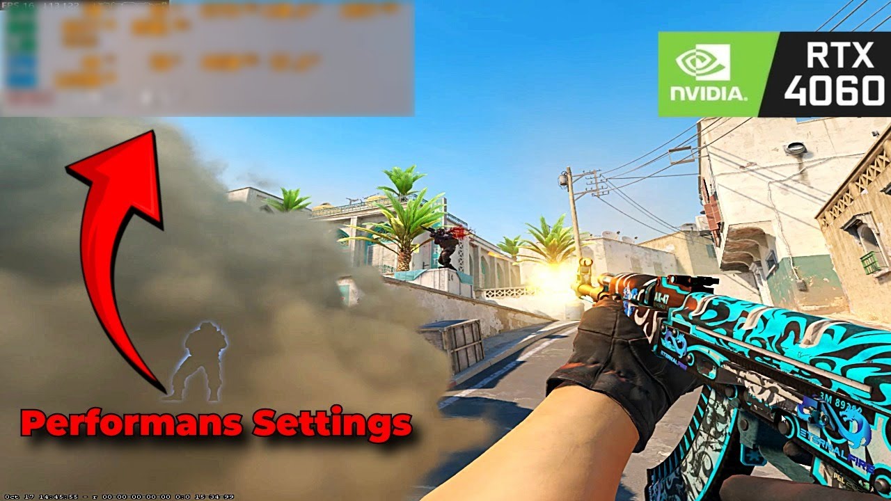Counter Strike 2 Test | Nvidia RTX 4060 8GB | Amd Ryzen 5 5600
