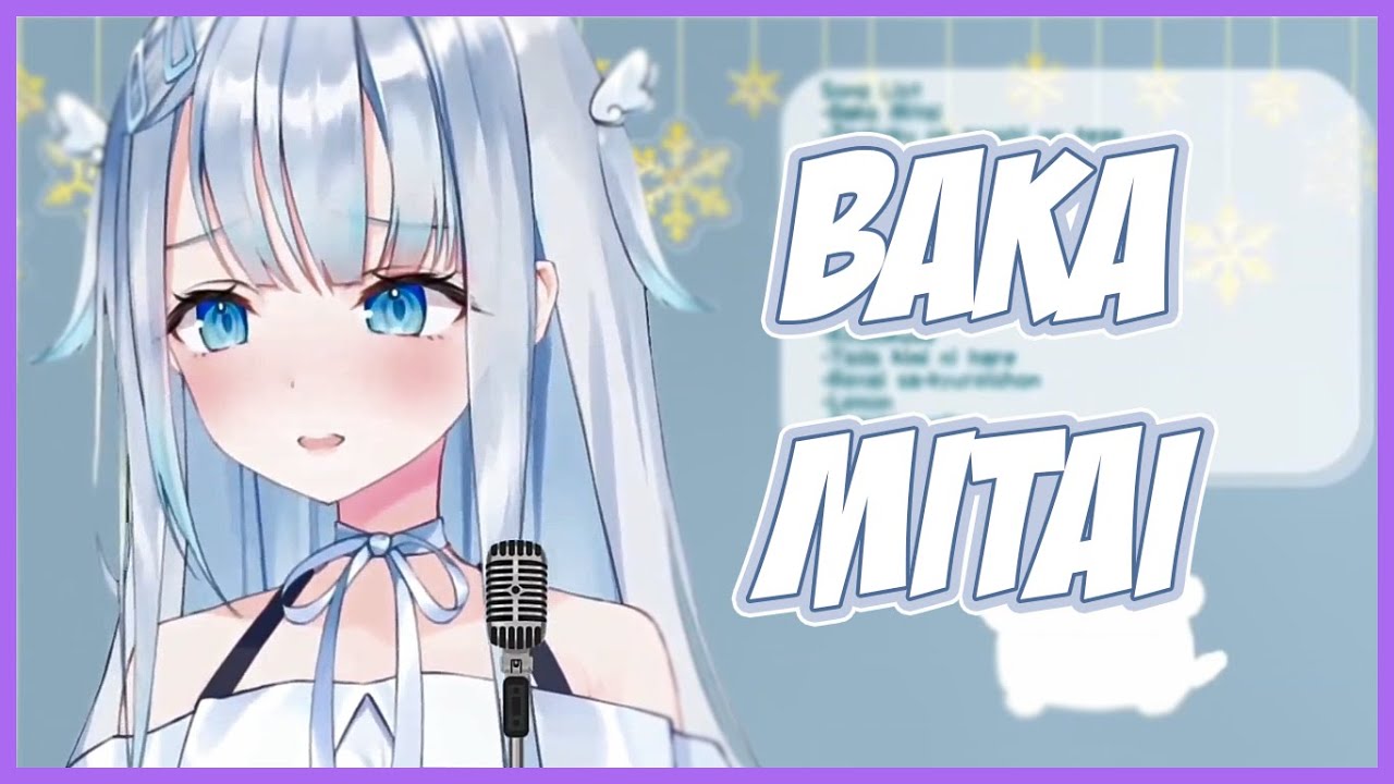 【Amatsuka Uto】Baka Mitai (馬鹿みたい) by Amatsuka Uto (天使うと)【Eng Sub】Lyrics (歌詞)