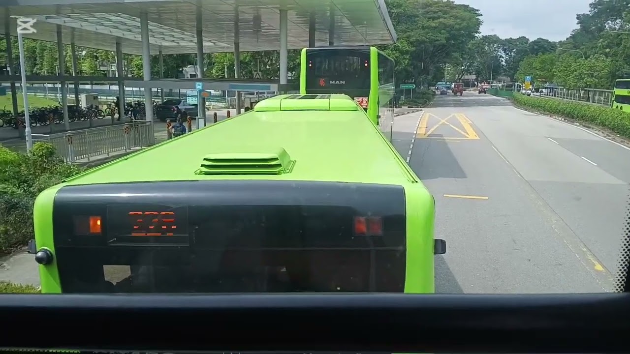 SBST SEDEP SBS3136Z on SEDEP/HGDEP 168 front Bedok bus interchange to Tampines Town Centre