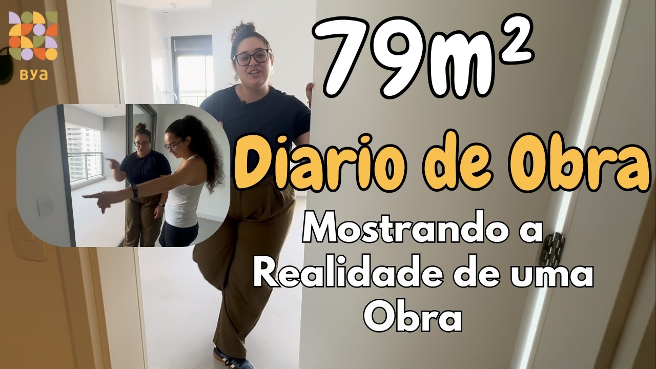 Diário de Obra 79m² | O que pode e o que NÃO pode quebrar + Gerência de Obra na prática