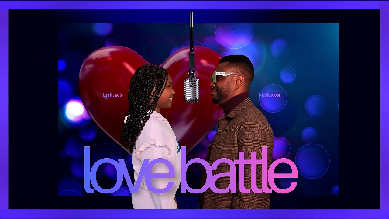 Love Battle | Holuwa | Afro-R&B Love Song (Lyrics Visualization Video)