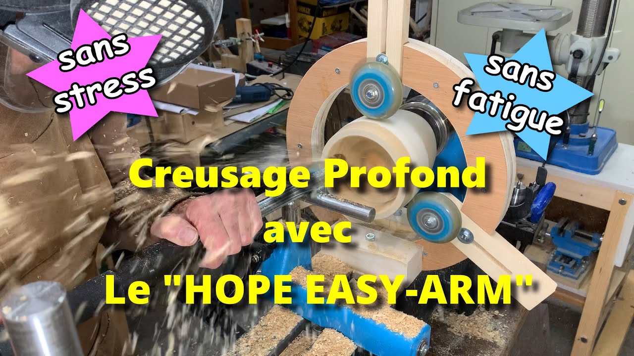 Creusage Profond avec le Hope Easy-Arm