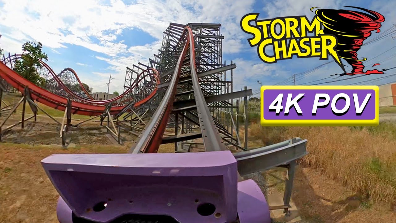 Storm Chaser (4K Front Seat POV)- Kentucky Kingdom, Lousiville, KY