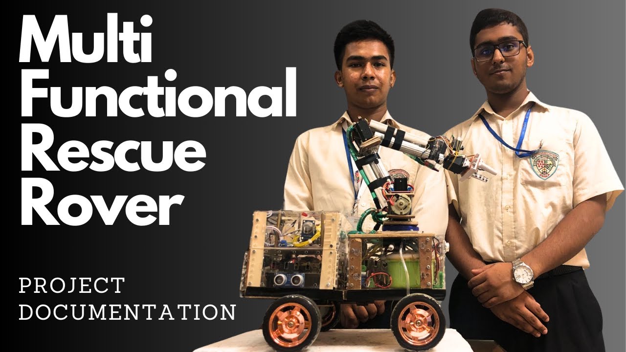 Rescue Rover Project using Arduino and ESP32 CAM | Project Documentation
