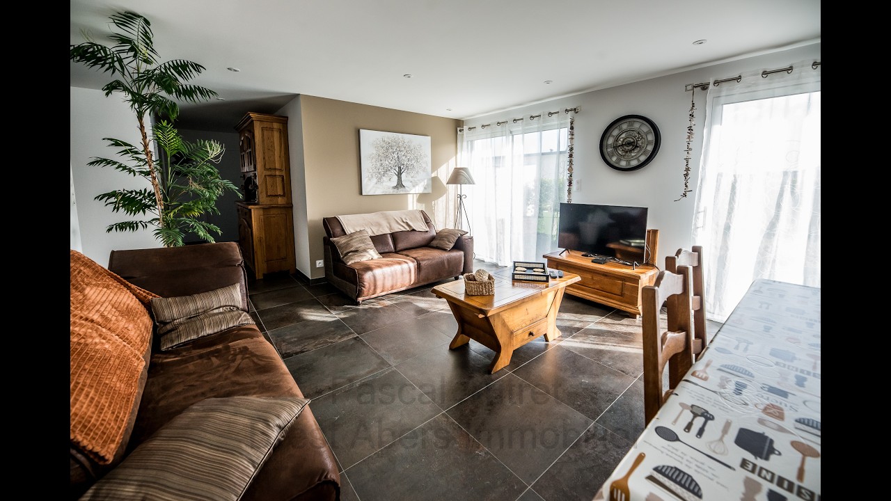 A vendre St Pabu Finistère Nord maison plain pied de 91m² proche de la mer