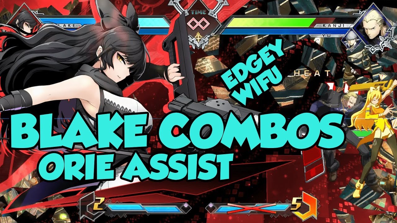 BBTAG - Blake - Combos with inputs